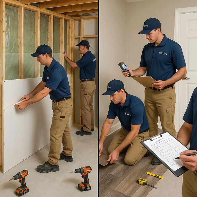 Repairs and Reconstruction process in Pleasant Hills, MD